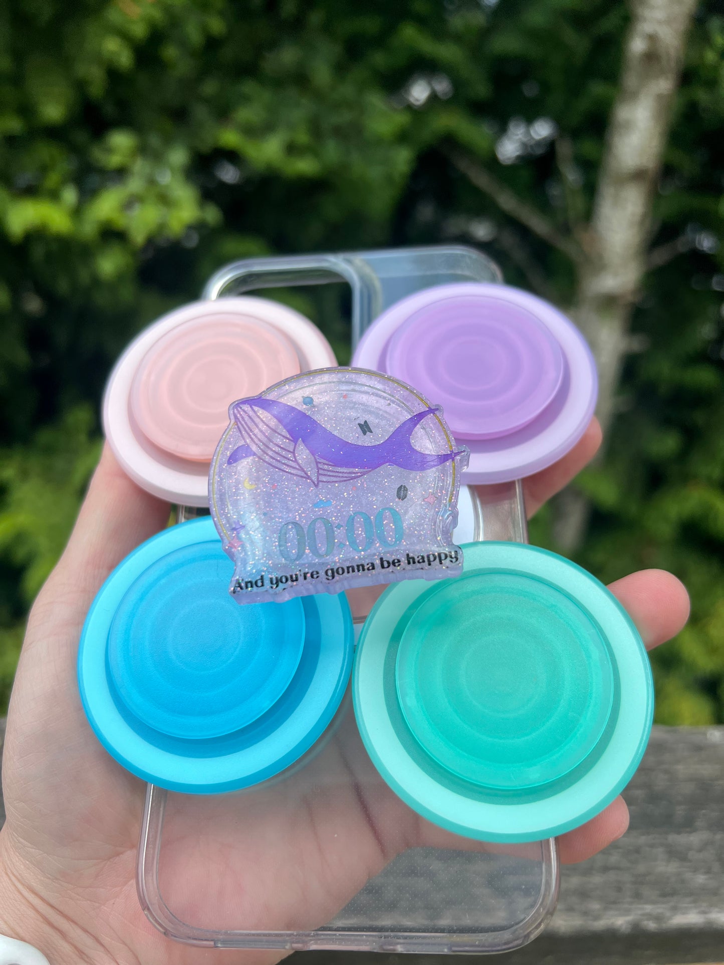 Handmade Bangtan Hour MagSafe Phone Grip