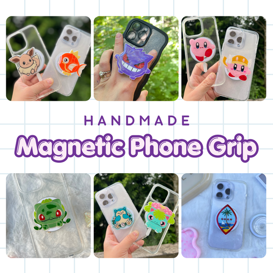 Handmade - Magnetic Phone Grip
